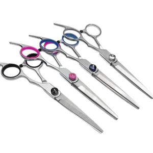 6.0 Inch Right-Handed Barber Scissors for Home Use Hair Styling Tools Stainless Steel Foldable Lightweight