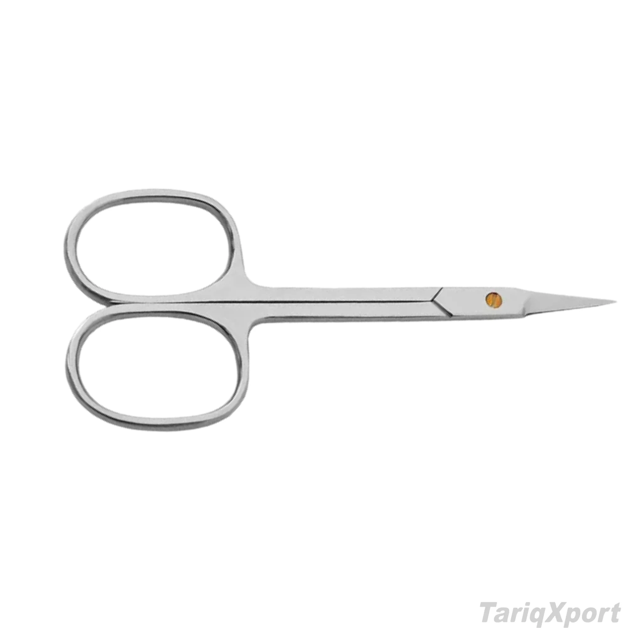 Wholesale Stainless Steel Eyebrow Scissors Sharp BladeHigh Quality Scissor Tools Round Nose Hair Trimmer Costum Logo - Image 3