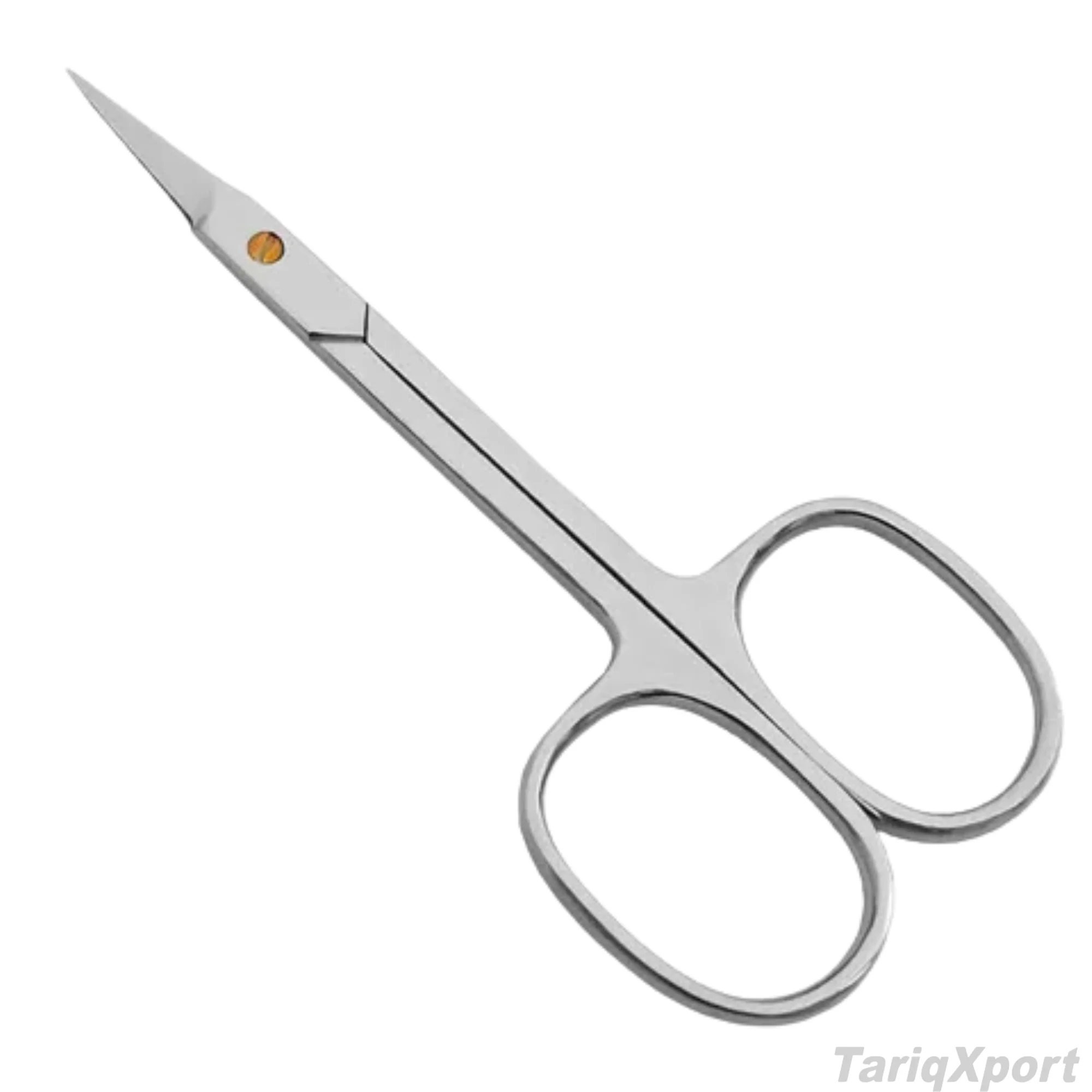 Wholesale Stainless Steel Eyebrow Scissors Sharp BladeHigh Quality Scissor Tools Round Nose Hair Trimmer Costum Logo - Image 2