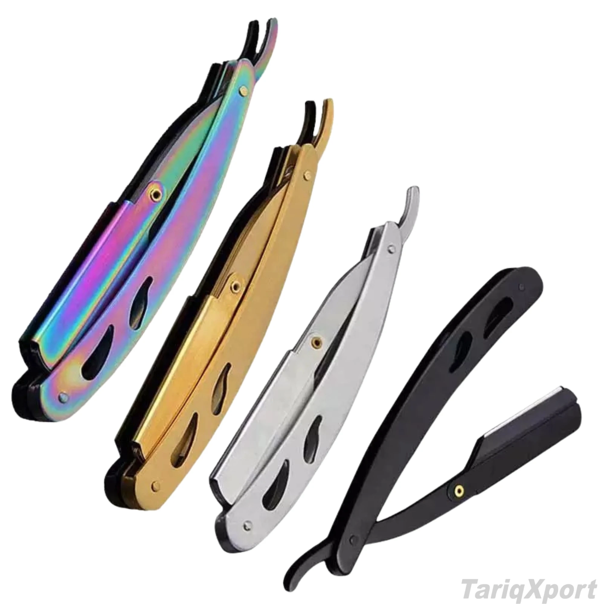 Top Selling Professional High Quality Barber Straight Razor Stainless Steel Blade Custom Colors Unique Features Body Face Use - Image 5
