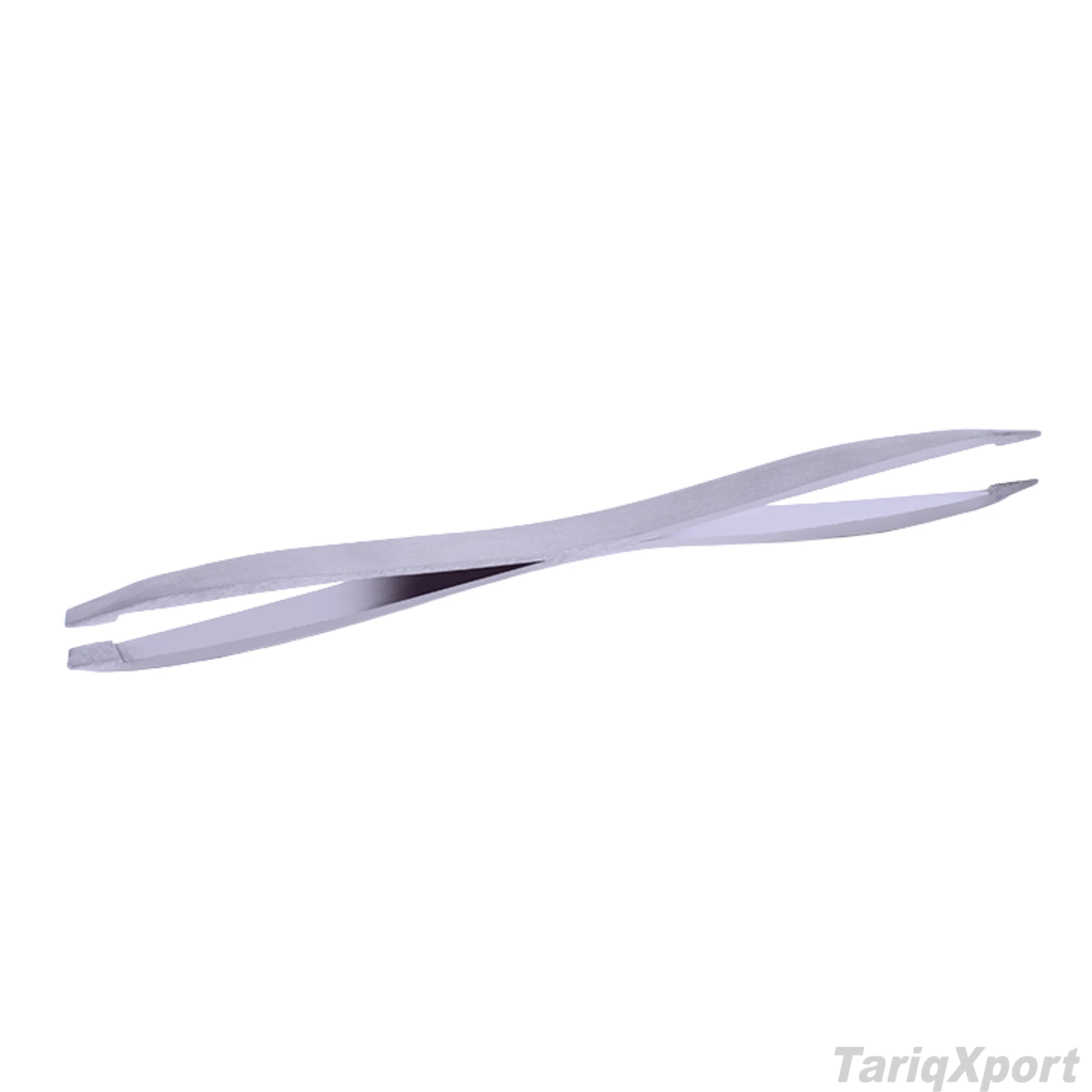 Professional Factory Wholesale Stainless Steel Beauty Tool Double-End Precision Slant Tip Tweezers for Eyelashes Eyebrow Safety - Image 5