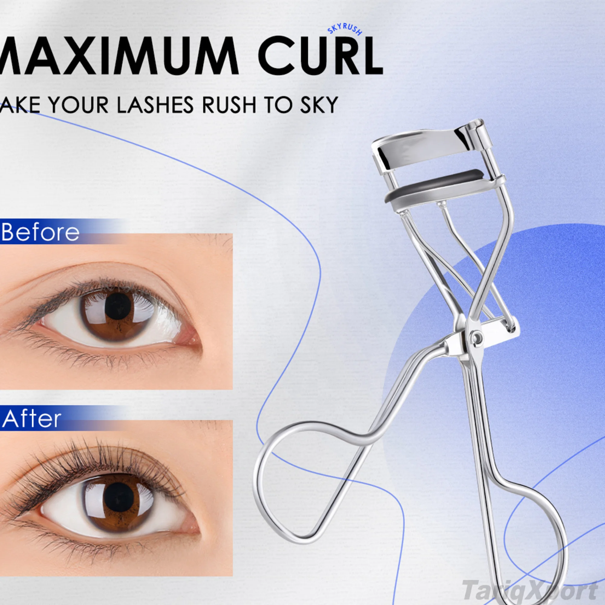 Stainless Steel Professional Disposable Mini Eyelash Curler Kit Custom Logo Salon Use Custom Packaging (No Assembly Required) - Image 4