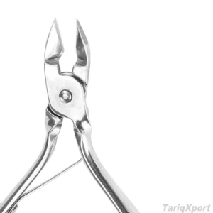 Professional Stainless Steel Nail Clipper Straight Blade Sharp Tip For Finger Cuticle Trimming Adult Use Simple Style