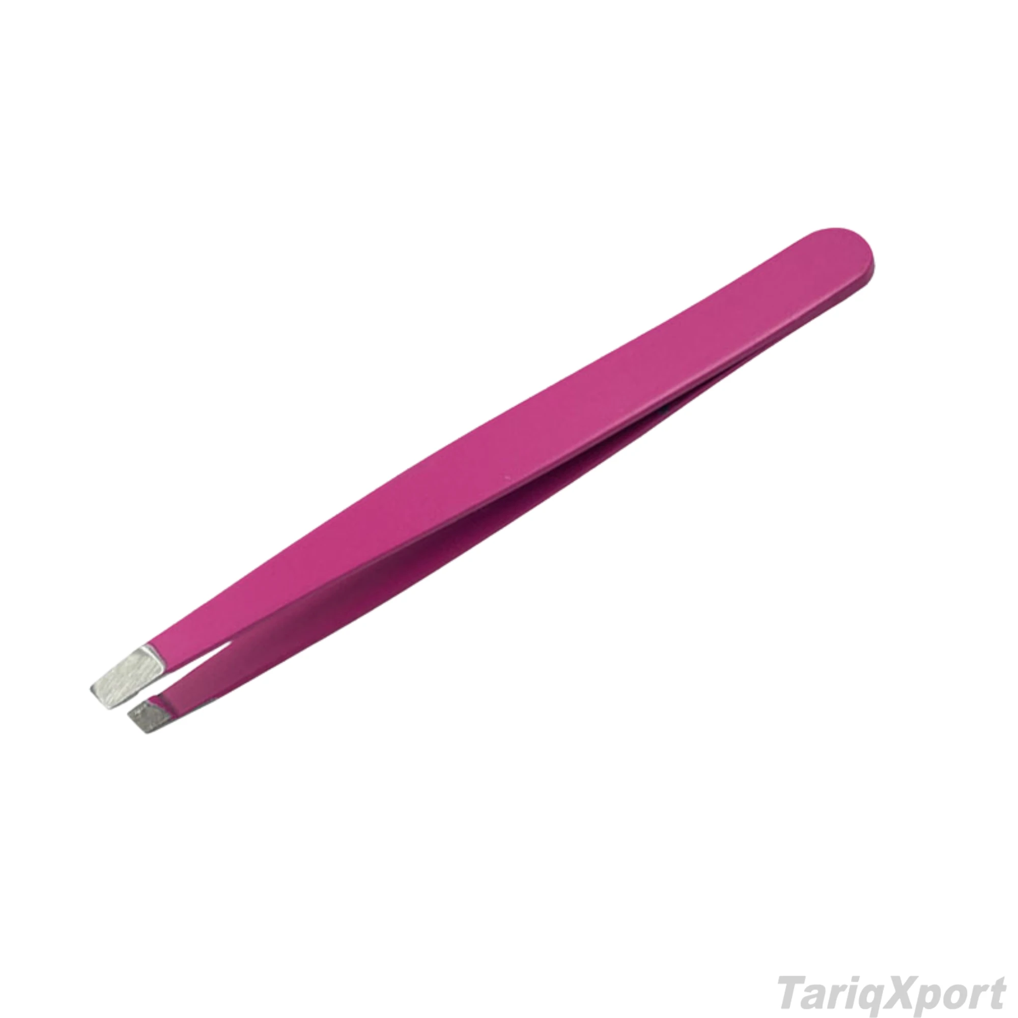 Professional Wholesale Stainless Steel Eyebrow Tweezer Precision Slant Tip Private Label Eyelash Tweezer Custom Logo Beauty Tool - Image 4