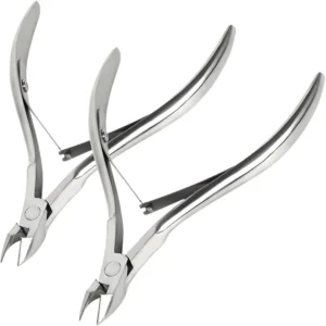 Wholesale Stainless Steel Cuticle Nippers Manicure Scissors Cuticle Clippers Trimmer Dead Skin Remover Custom Logo Toenail Wide