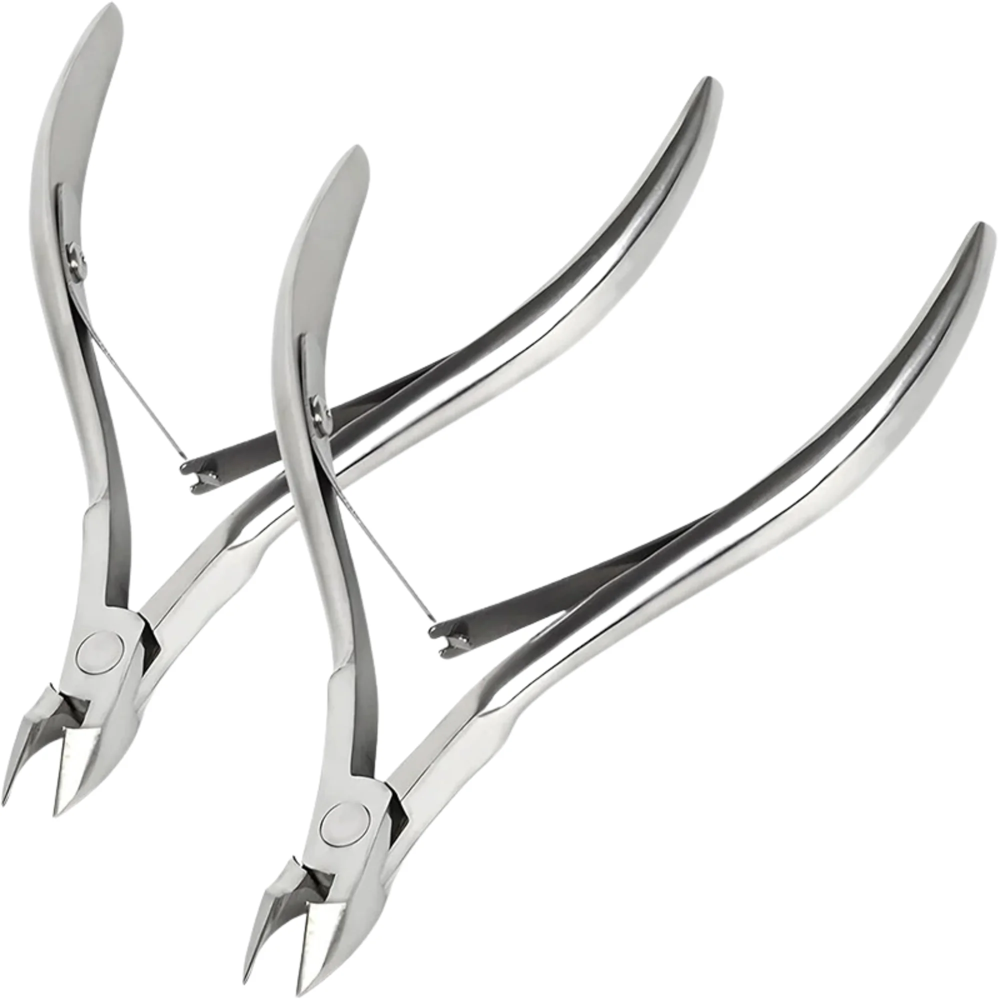 Wholesale Stainless Steel Cuticle Nippers Manicure Scissors Cuticle Clippers Trimmer Dead Skin Remover Custom Logo Toenail Wide