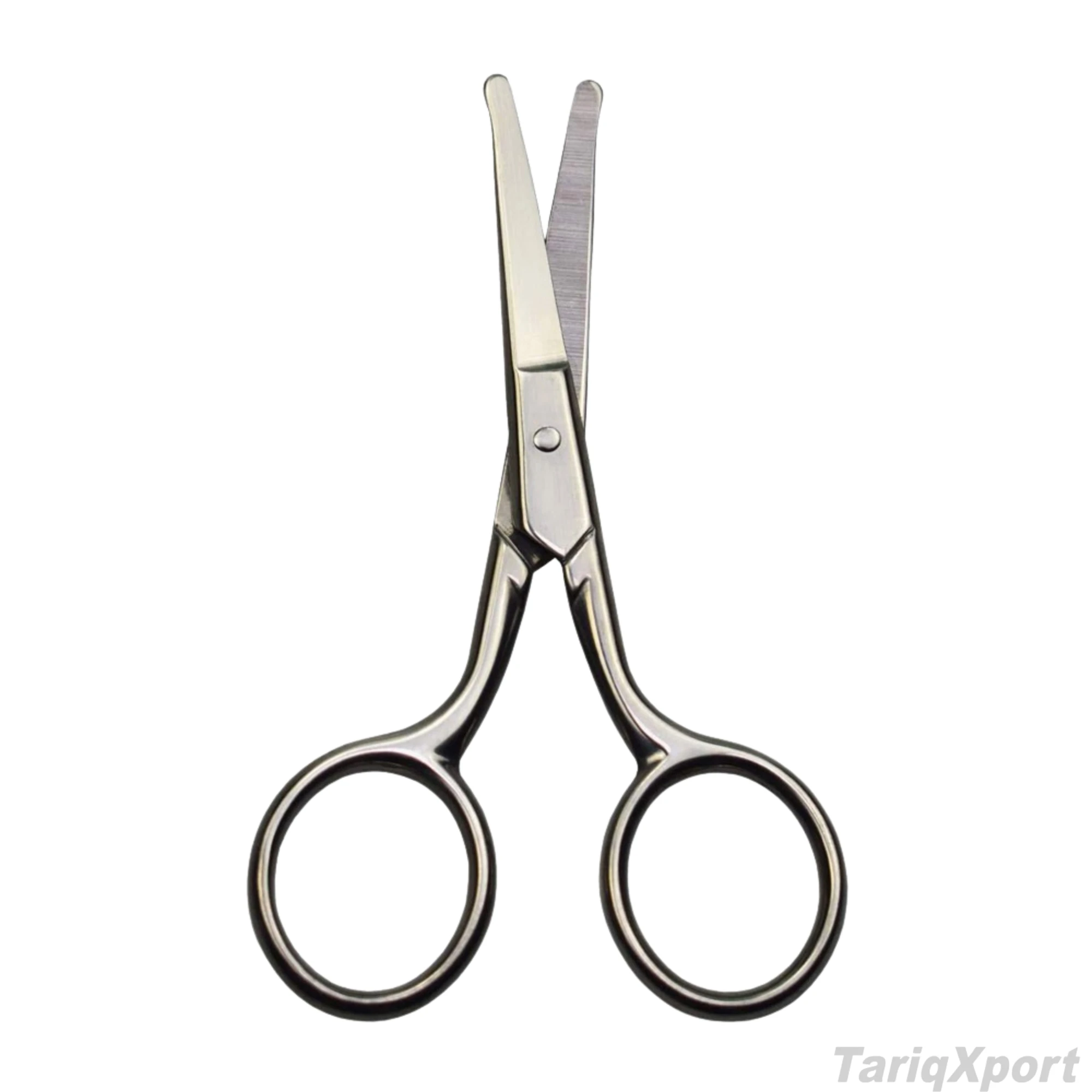 Professional Beauty Stainless Steel Eyebrow Scissors Custom Logo Comfortable Handle Right-Handed Design-Straight Blade Sharp - Image 4