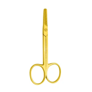 TARIQXPORT Precision Straight Stainless Steel Nail Scissors Extra Sharp Blades Professional Beauty Manicures Cuticle Care