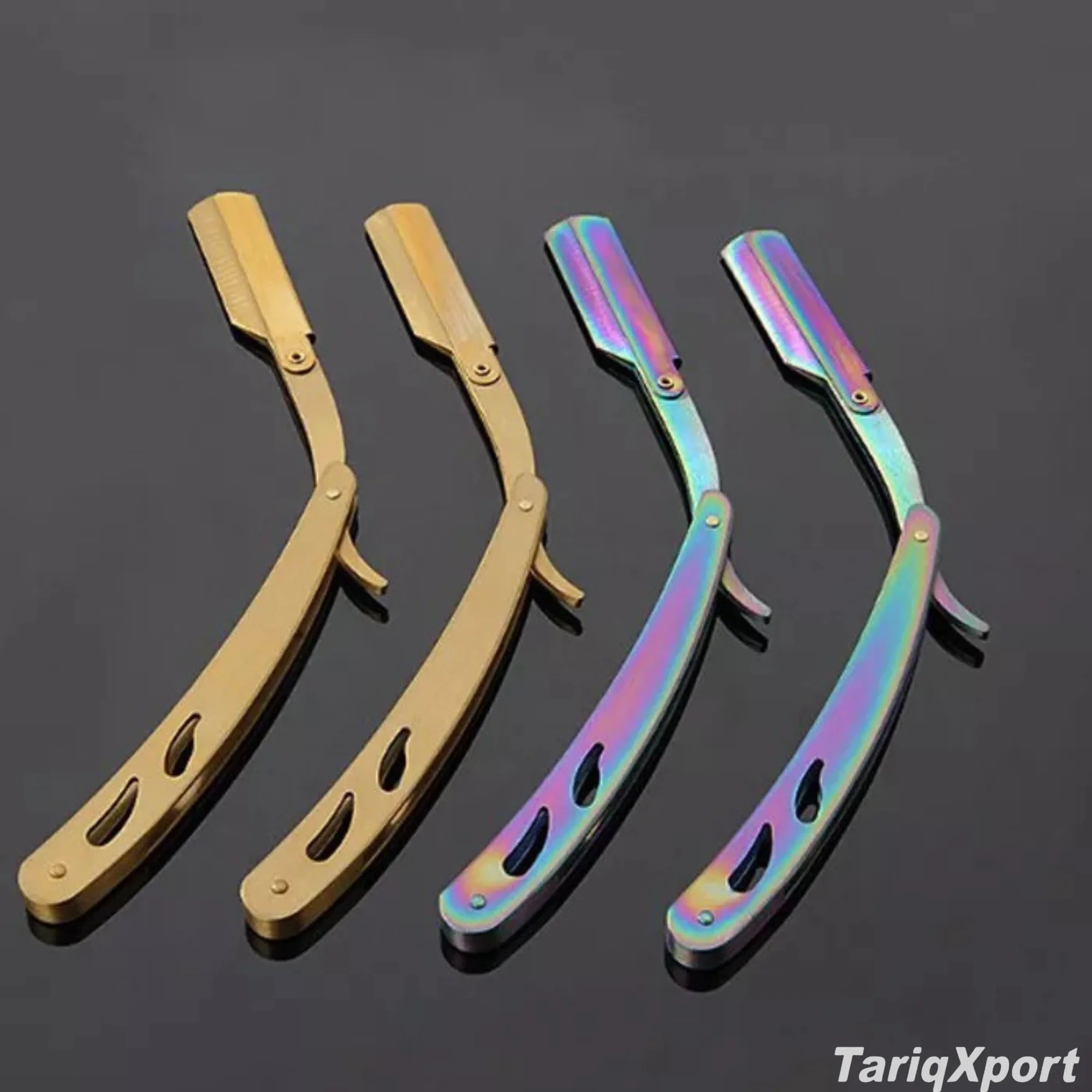 Wholesale Professional Barber Shaving Razor Stainless Steel Blade Wood/Steel Handle Custom Colors Logo Options Face Body - Image 6