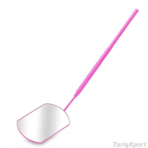 Hot Selling Patented Rotatable Folded Testing Mirror Eyelash Extension Tools White Pink Wholesale Magnifying Personalized