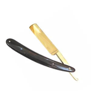 New Stainless Steel Barber Shaving Razor with Wood Handle and Changeable Blade for Men Body & Face Use