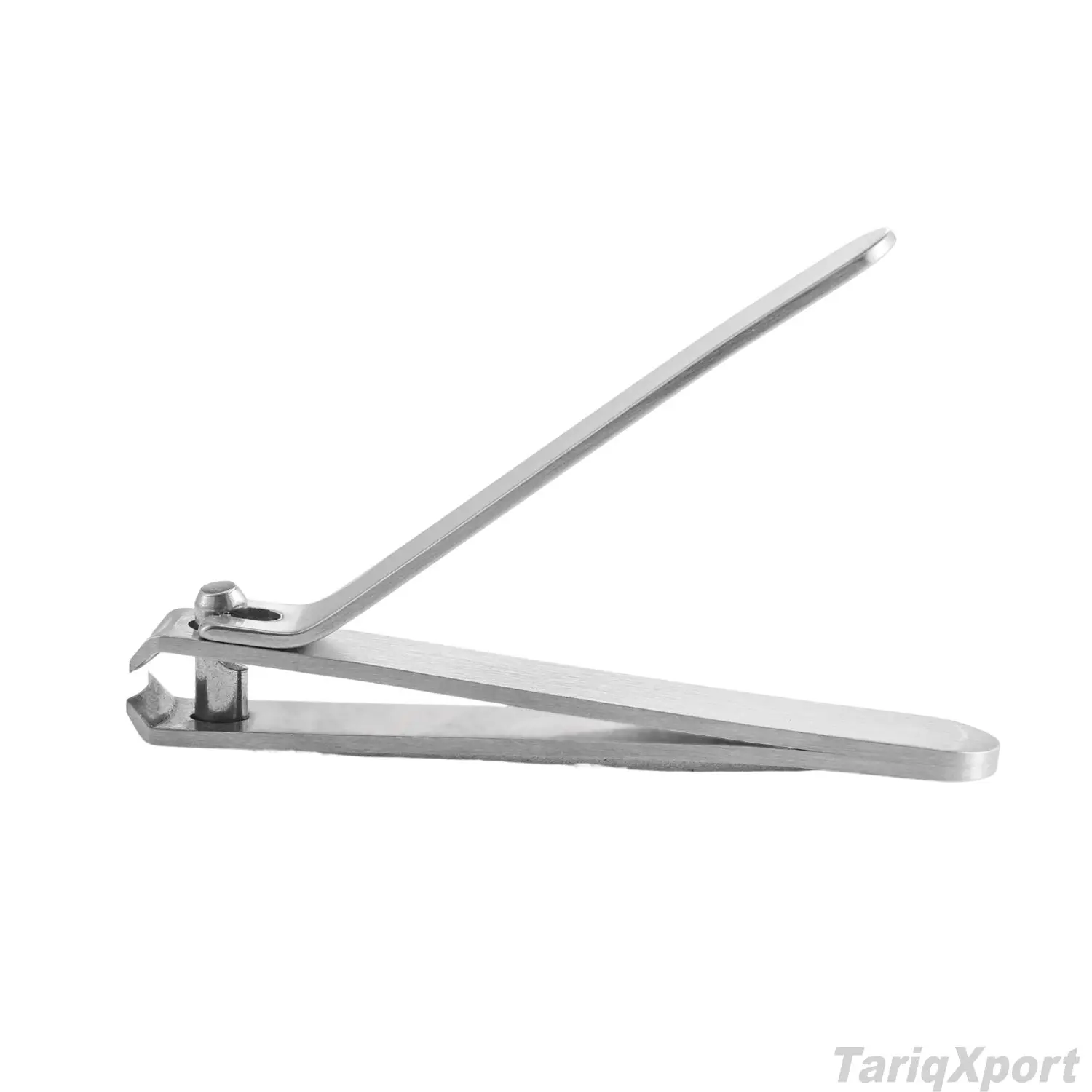 Simple Stainless Steel Nail Clippers Sharp Curved/Straight Portable Wide Jaw Opening Different Color Handles Nail Cutter - Image 5