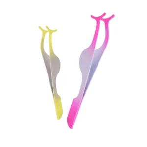 Professional Multi Color Stainless Steel Custom Logo Eyelash Perming Stick False Eyelash Applicator Salon Use Beauty Tool