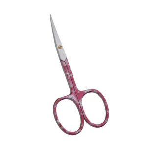 Customized Straight Sharp Stainless Steel Beauty Curved Cuticle Nail Scissors Comfortable Right-Handed Professional Nail Scissor