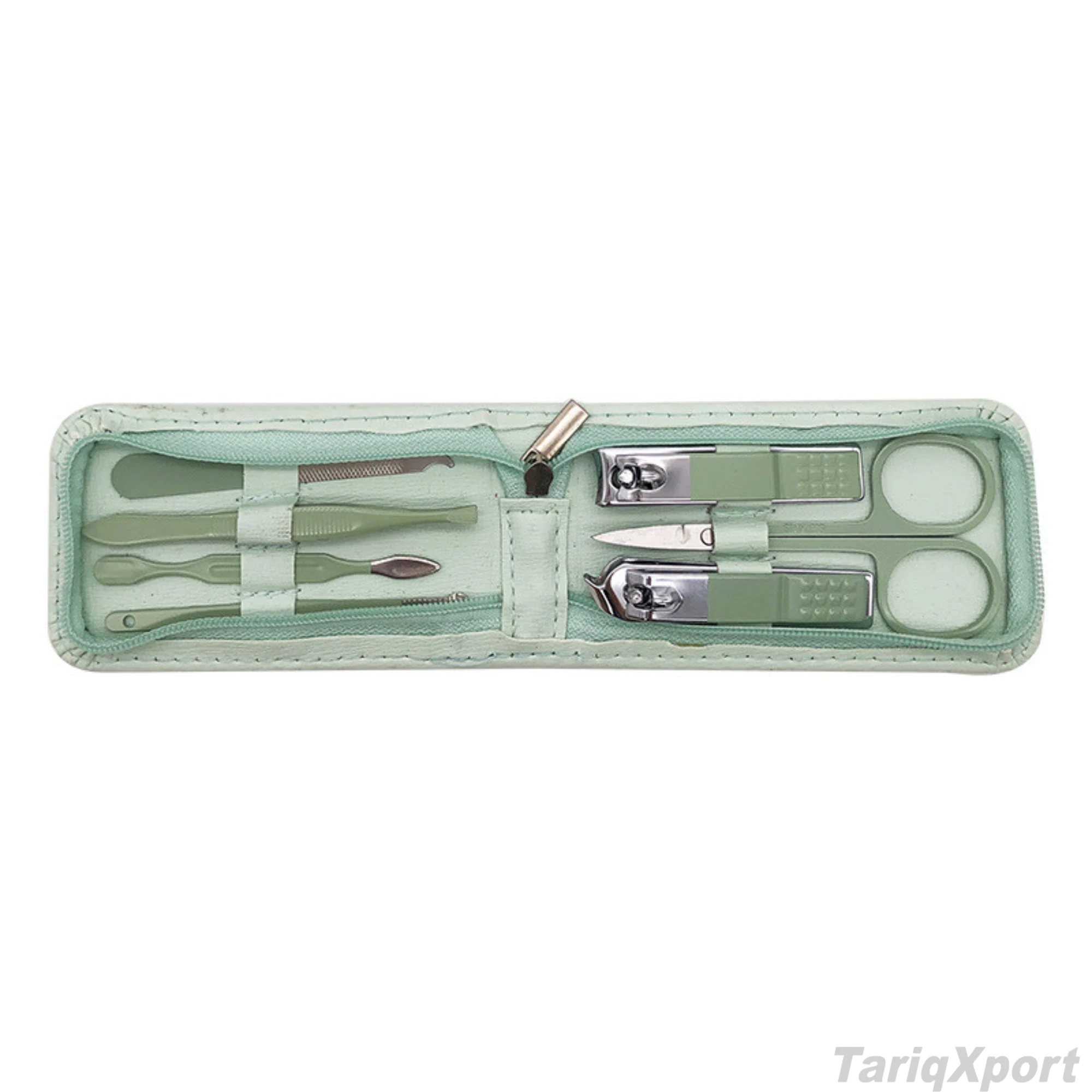 Custom Logo Factory Price Luxurious Professional Manicure Set Stainless Steel Nail Clippers Pedicure Tool Kit 5-in-1 Grooming - Image 3