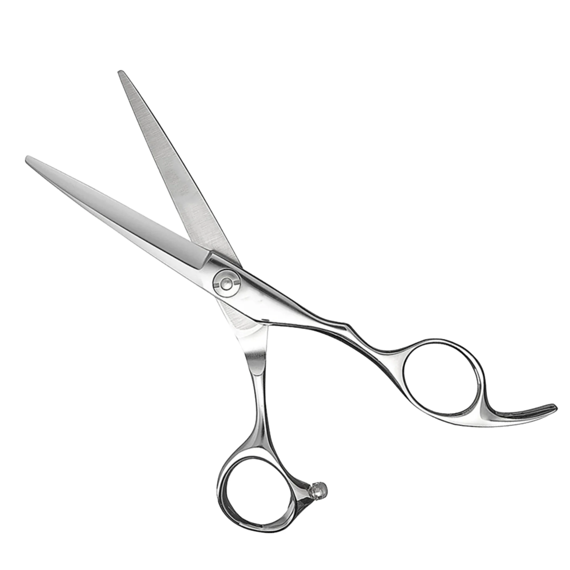 Professional Stainless Steel Barber Hair Scissors 6 Inch Sharp Right-Handed Long Handle Hair Cutting Shears for Salon