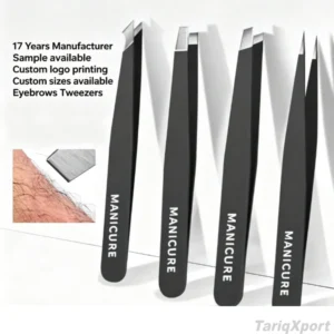 Professional Stainless Steel Eyebrows Tweezers Set Great Precision Facial Hair Splinter Ingrown Hair Removal Beauty Tool