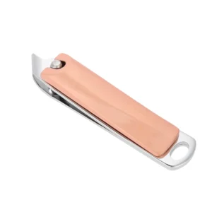 New Stainless Steel Finger Nail Cutter Clippers Sharp Curved/Straight Portable Wide Jaw Opening Different Color Handles Adult
