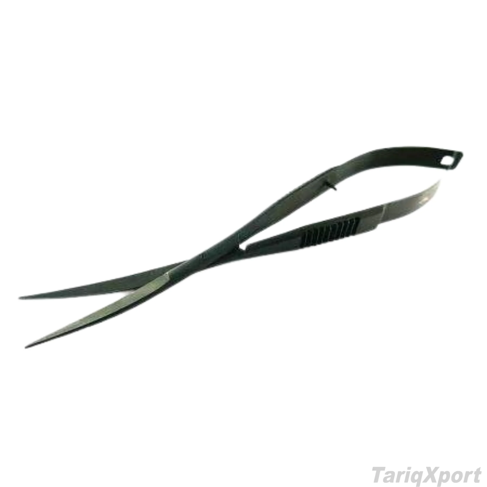 Professional Precision Straight Spring Scissors Stainless Steel Sharp Comfortable Handle for Cuticle Nail Eyebrow Trimming Tool - Image 6