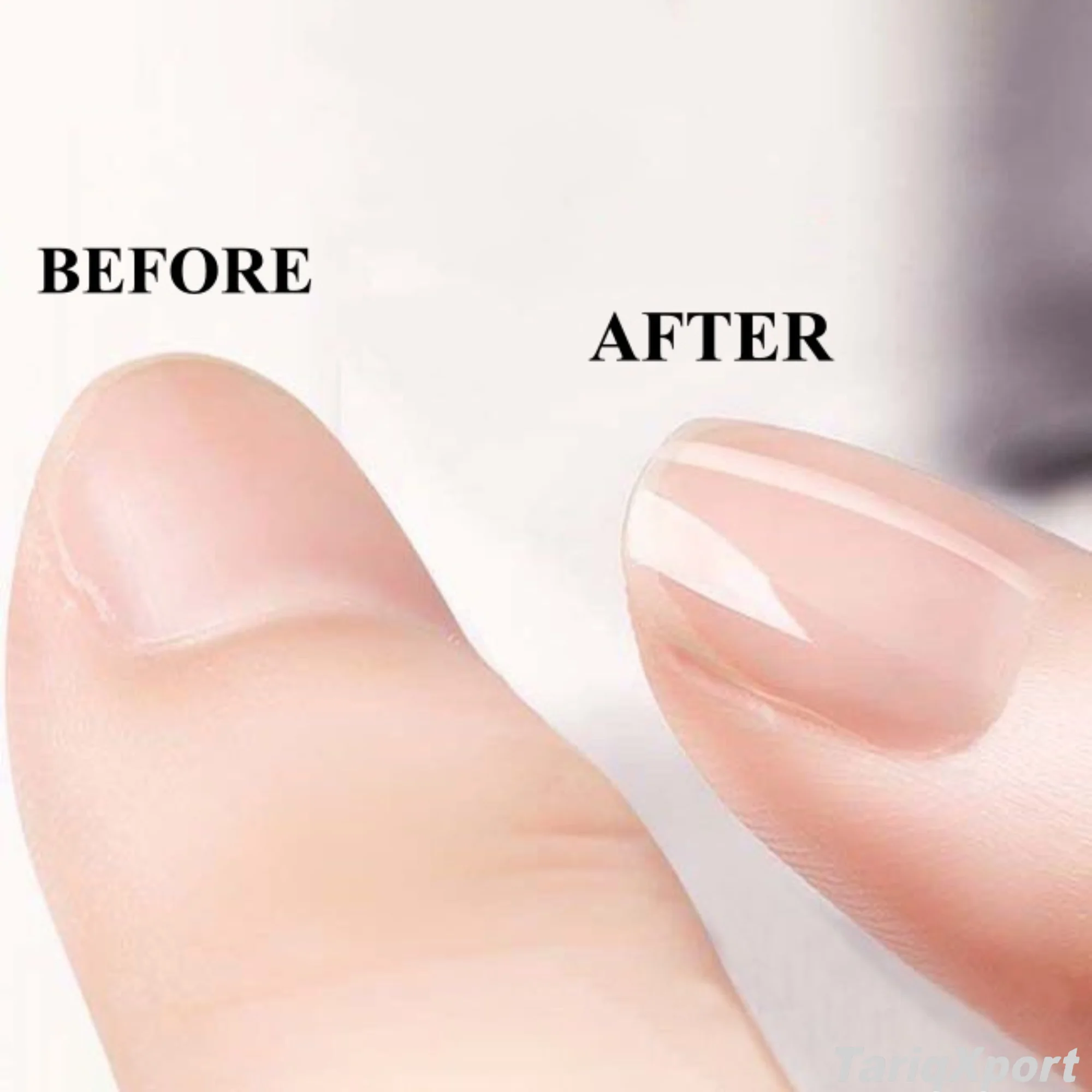 Custom Laser Printing Manicure Pedicure Tools Clear Washable Double Sided Straight Nano Glass Nail Files for Natural Nails Care - Image 3