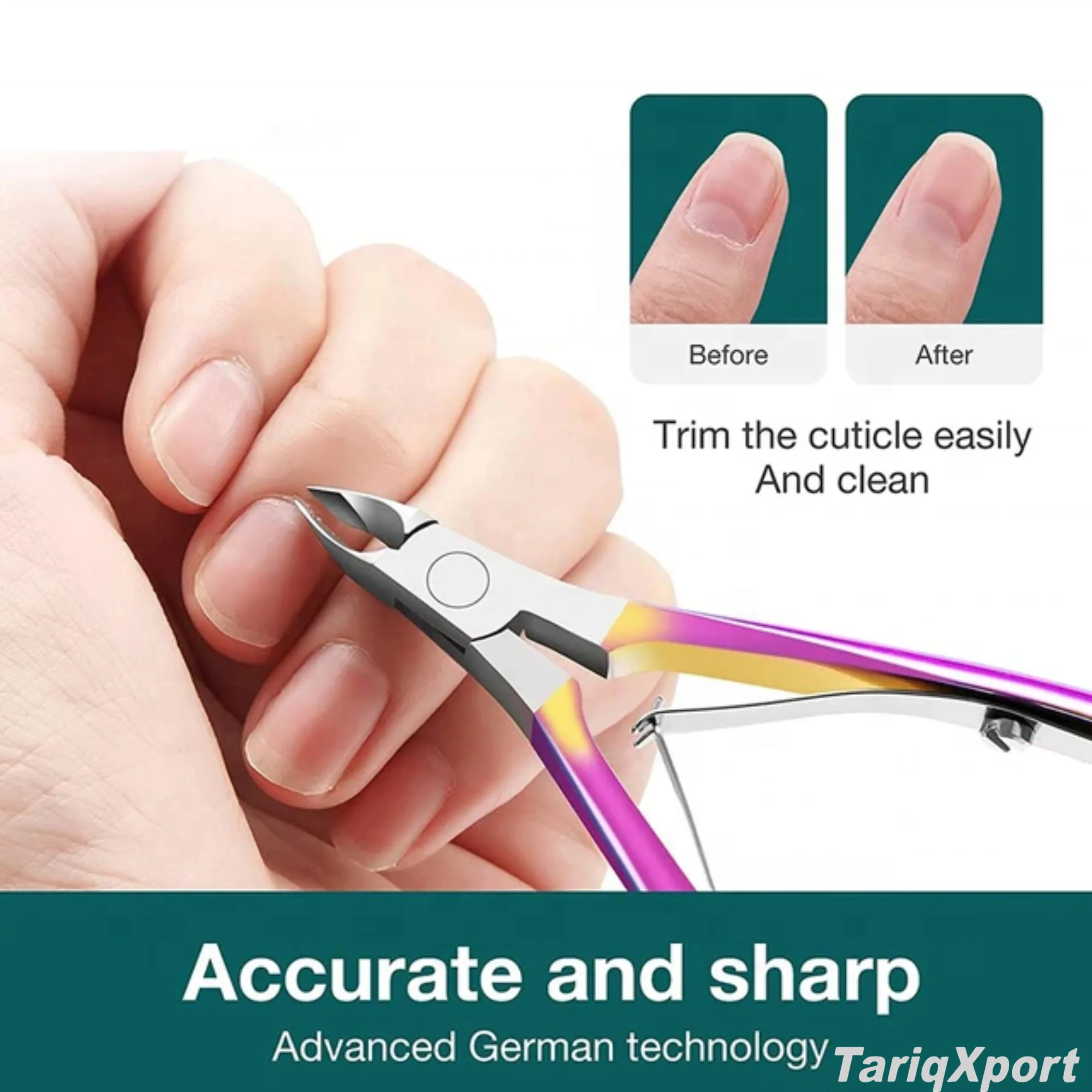Wholesale Private Label Sharp Straight Nail Nipper Stainless Steel Manicure Trimmer Ingrown Toenail Finger Feet Cuticle Nipper - Image 5