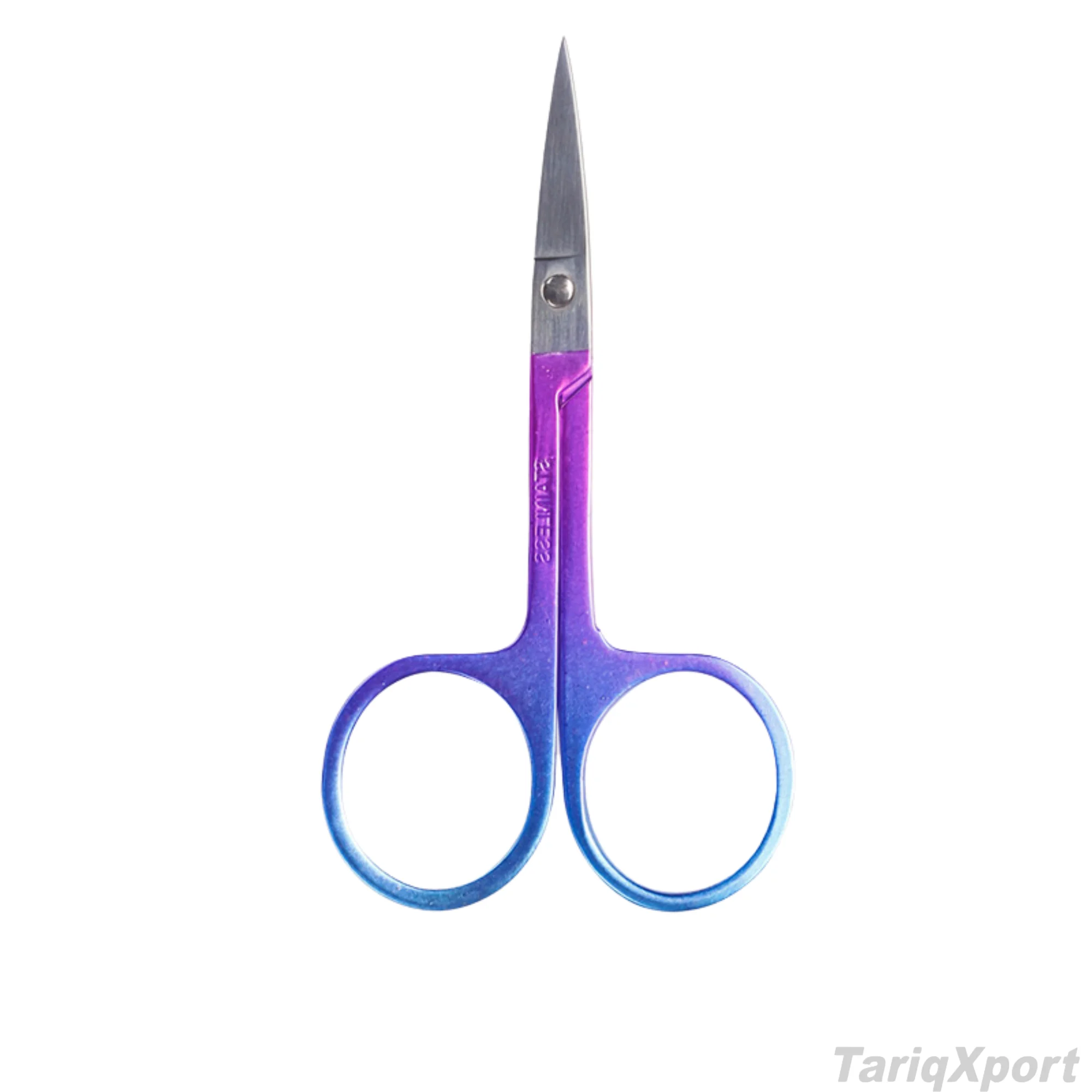 Factory Price Portable Stainless Steel Eyebrow Trimmer Small Scissors Sharp Straight for Nose Hair Clipper Gradient Beauty - Image 4
