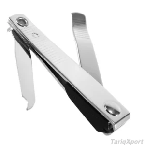 Customized Luxury New Design Heavy Duty Stainless Steel Nail Clipper Portable Straight Flat Finger Nail Cutter Wide Jaw Opening