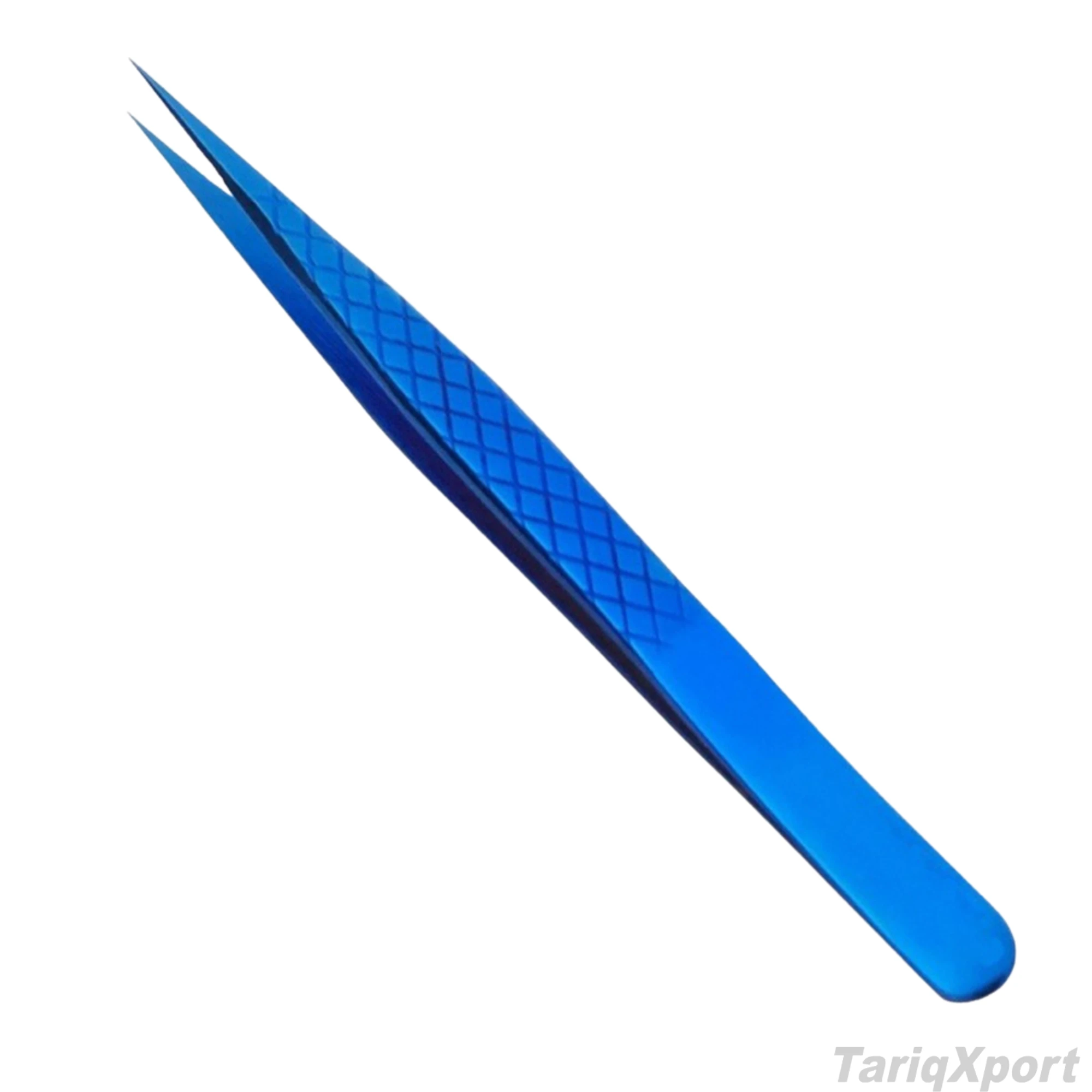 100% High Quality Premium Stainless Steel Professional Eyelash Tweezers Precision Pointed Tip Hand Anti-Slip Eyebrow Salon Use - Image 3