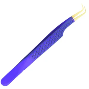 Best High Quality Professional Customizable Eyelash Extension Straight Pointed Smooth Tip Stainless Steel Tweezers 10mm
