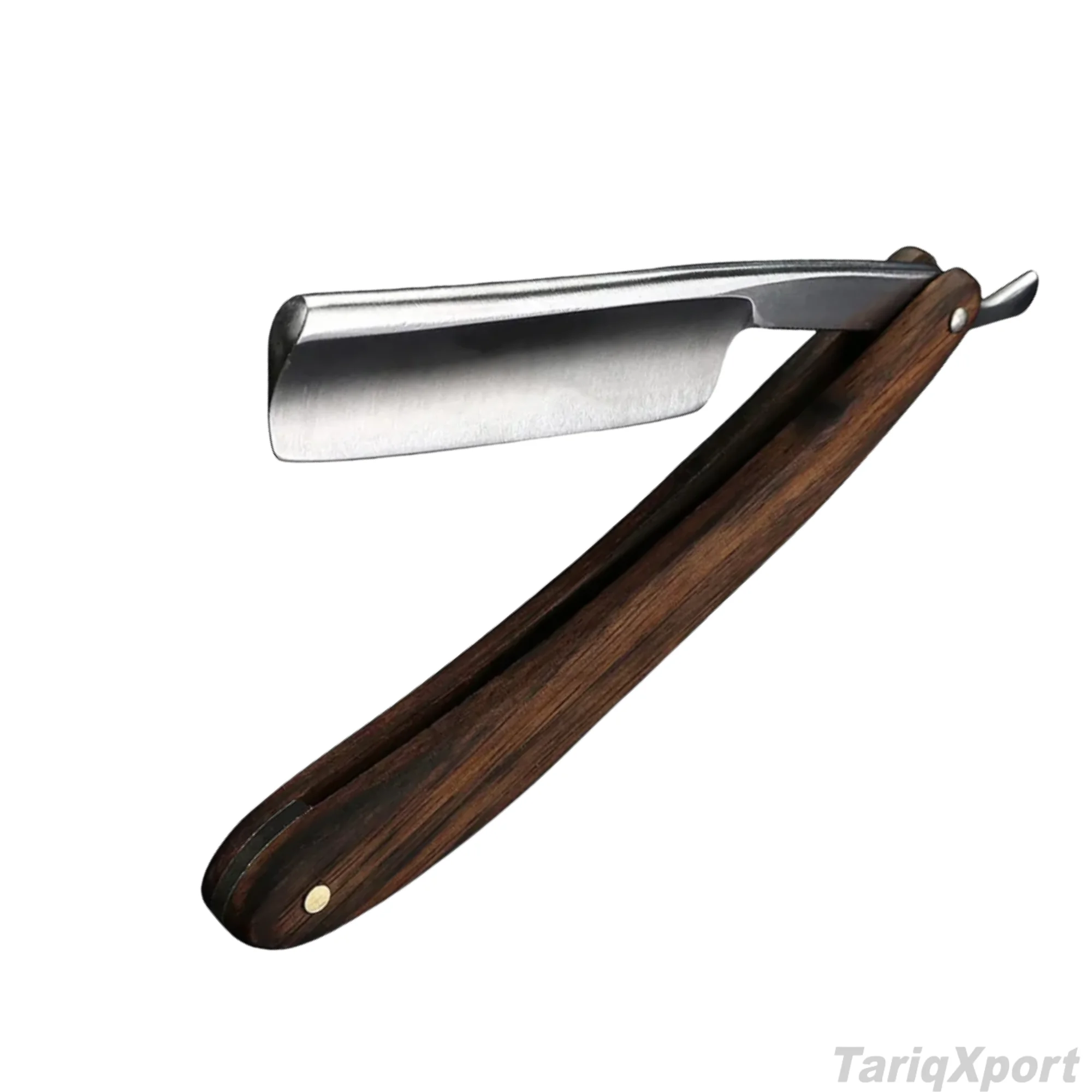 High Quality Disposable Straight Edge Single Blade Barber Razor with Stainless Steel Blade and Wooden Handle for Face & Body Use - Image 5