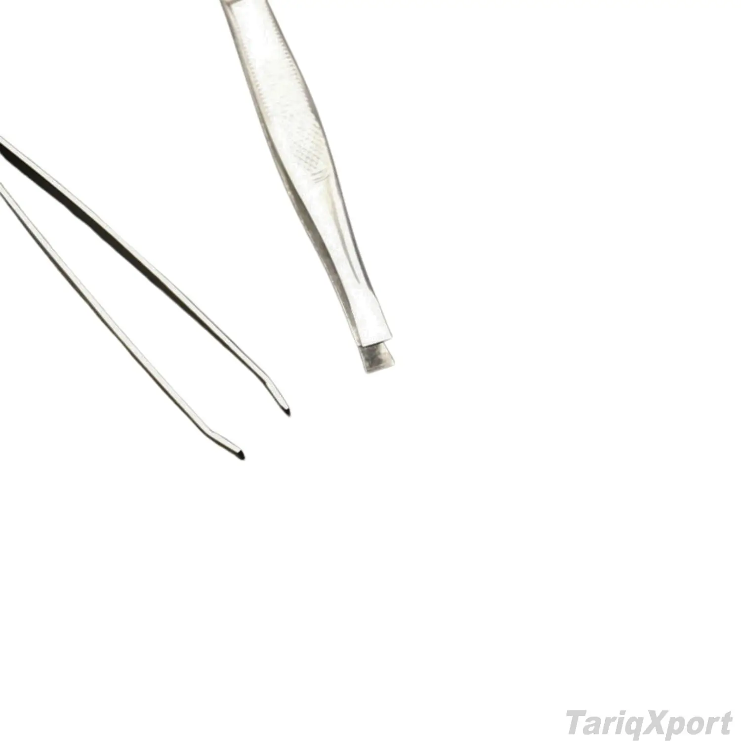 Professional High Quality Stainless Steel Curved Eyebrow Tweezers Pointed Tip Custom Private Logo Made Pakistan Beauty Use - Image 3