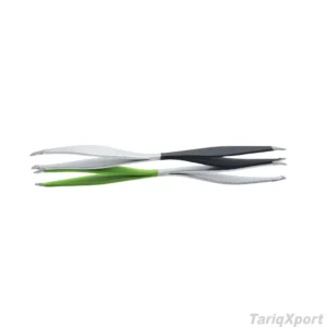Professional Luxury Lightweight Pointed Stainless Steel Precision Double Sided Cosmetic Tweezer Eyebrow Tool