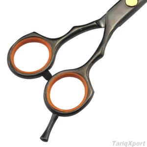 Professional Barber Beard Scissors 6 Inch Stainless Steel Lightweight Foldable Pu Leather Pouch Hair Dressing Quality Cutting