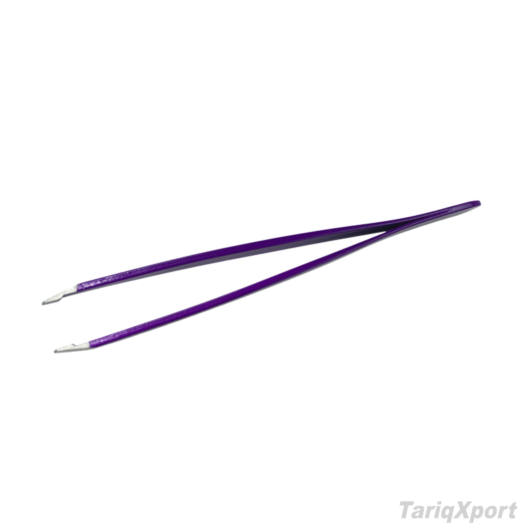 Professional Wholesale Stainless Steel Eyebrow Tweezer Precision Slant Tip Private Label Eyelash Tweezer Custom Logo Beauty Tool - Image 5