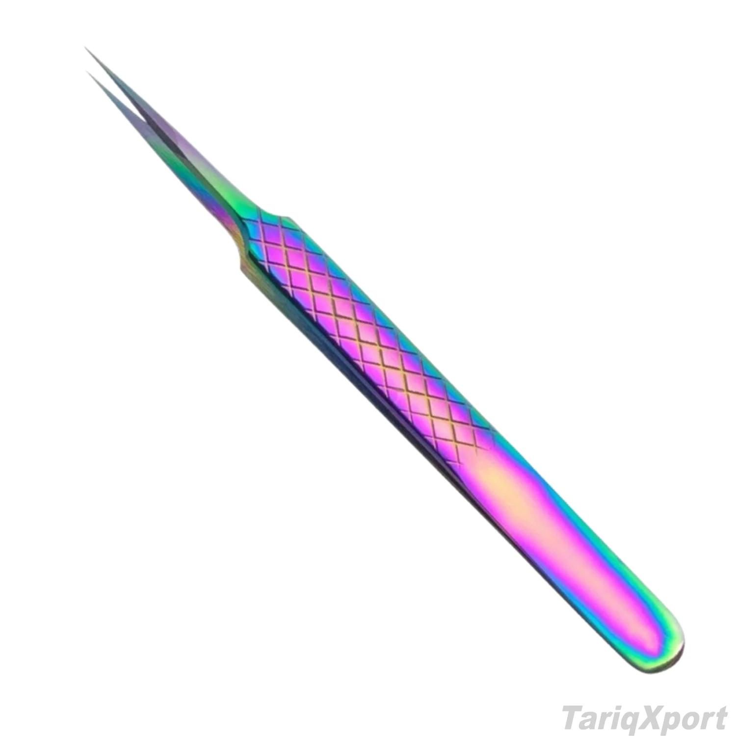 High Quality Professional Stainless Steel Eyelash Tweezers Precision Smooth Tip Comfortable Handle Custom Logo Salon Use Custom - Image 4