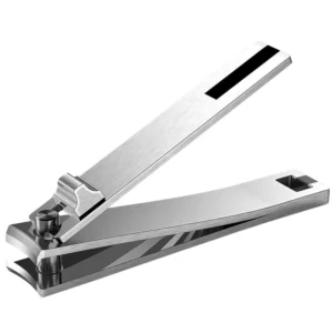 Professional Stainless Steel Nail Clipper Cutter for Men Women Straight Wide Jaw Opening Durable Toenail Fingernail Tool