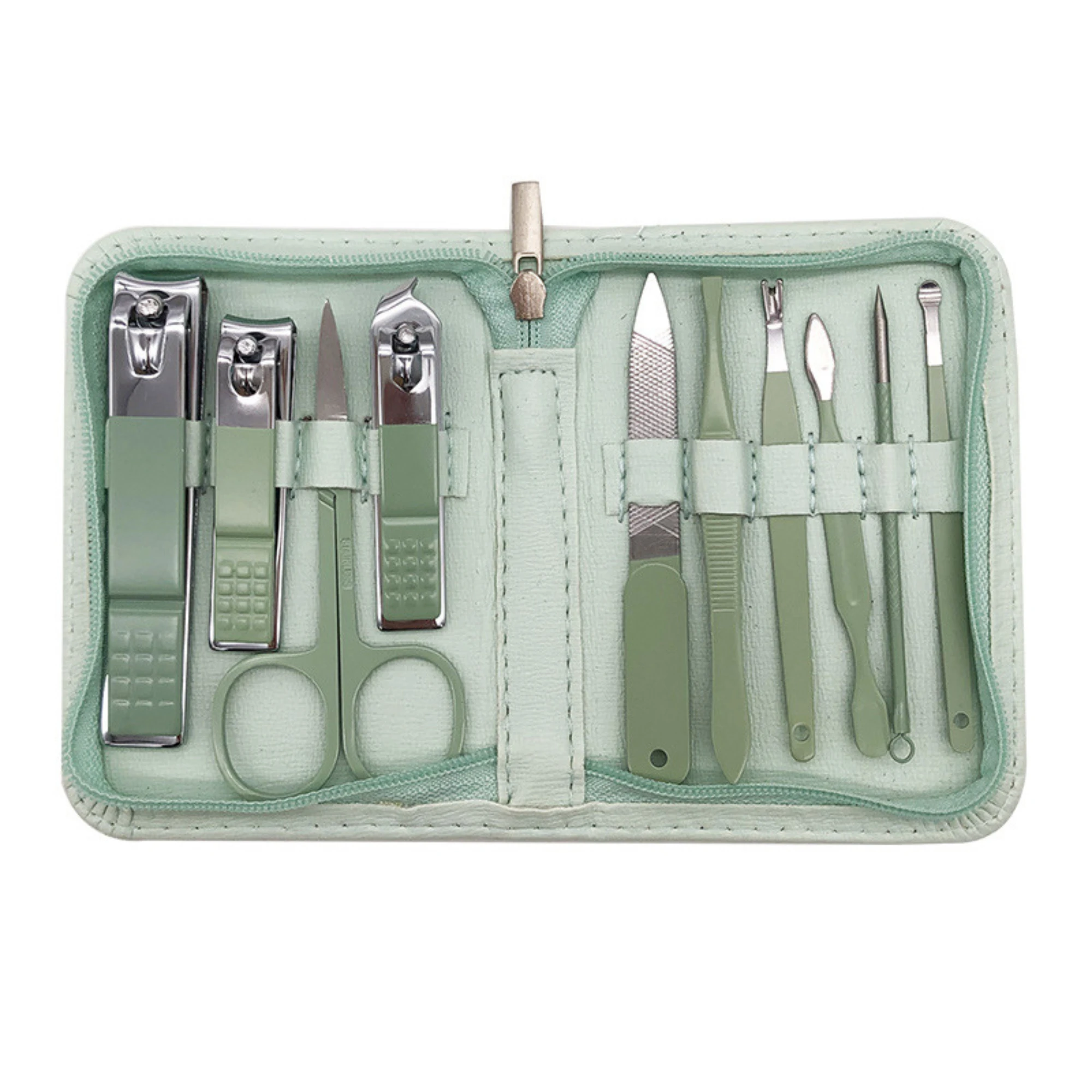 Custom Logo Factory Price Luxurious Professional Manicure Set Stainless Steel Nail Clippers Pedicure Tool Kit 5-in-1 Grooming - Image 4