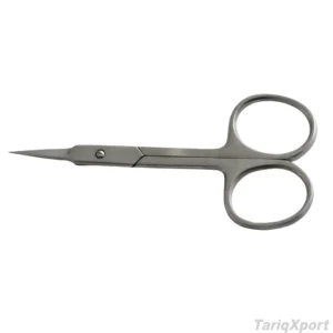 Manual Fully Hand Made Straight Handle Stainless Steel Cuticle Nail Scissors Custom Logo dead Skin Remover Beauty Instruments