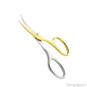 Premium Stainless Steel Nail Scissors High Precision Sharp Curved Blade for Cuticle Care Manicure Pedicure OEM Wholesale