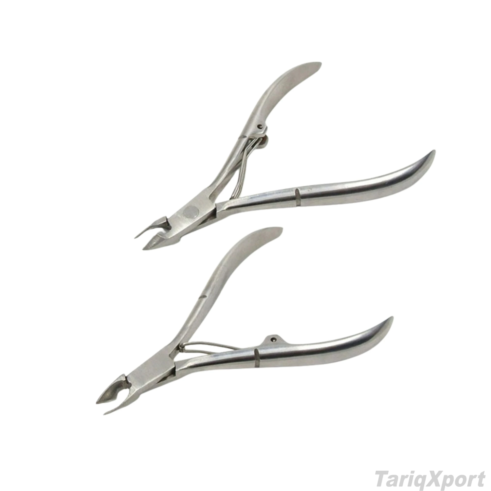 Professional Stainless Steel Nail Nipper Dual Spring Curved Sharp Wide Jaw Opening Cuticle Trimmer for Salon Finger Feet Use - Image 4