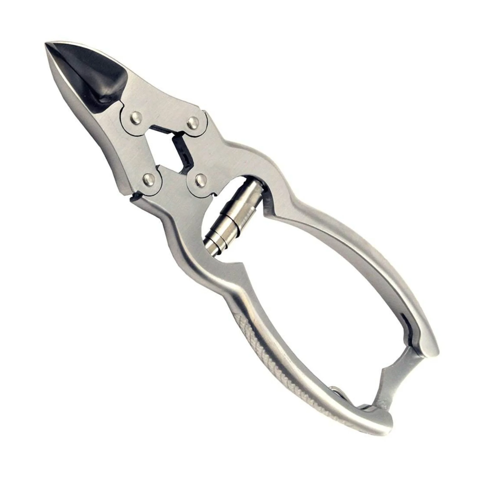 High Quality Professional Stainless Steel Curved Sharp Nail Cutter Trimmer Wide Jaw Opening Private Label Thick Mutated Toenail