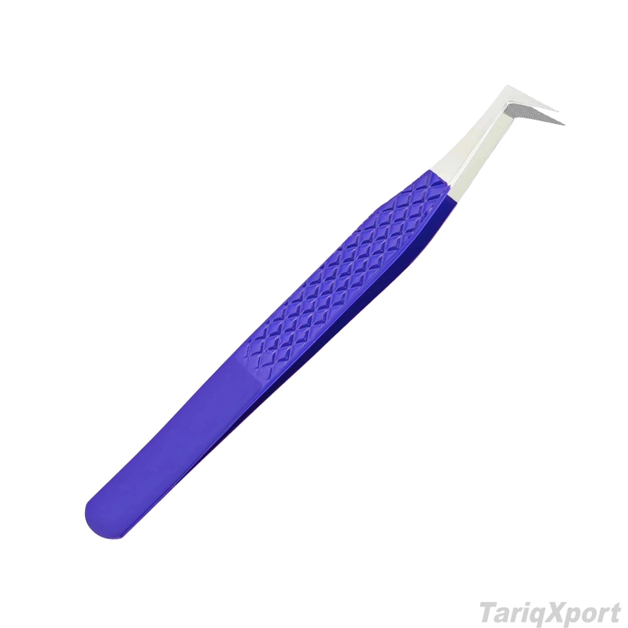 Wholesale Professional High Quality Precision Eyelash Tweezers Stainless Steel Anti Slip Pointed Tip Eyebrow Comfortable Handle - Image 3