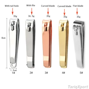 Wholesale Stainless Steel Pedicure Tools for Feet & Fingers Wide Jaw Opening Durable Nail Clippers & Files with Straight Edge
