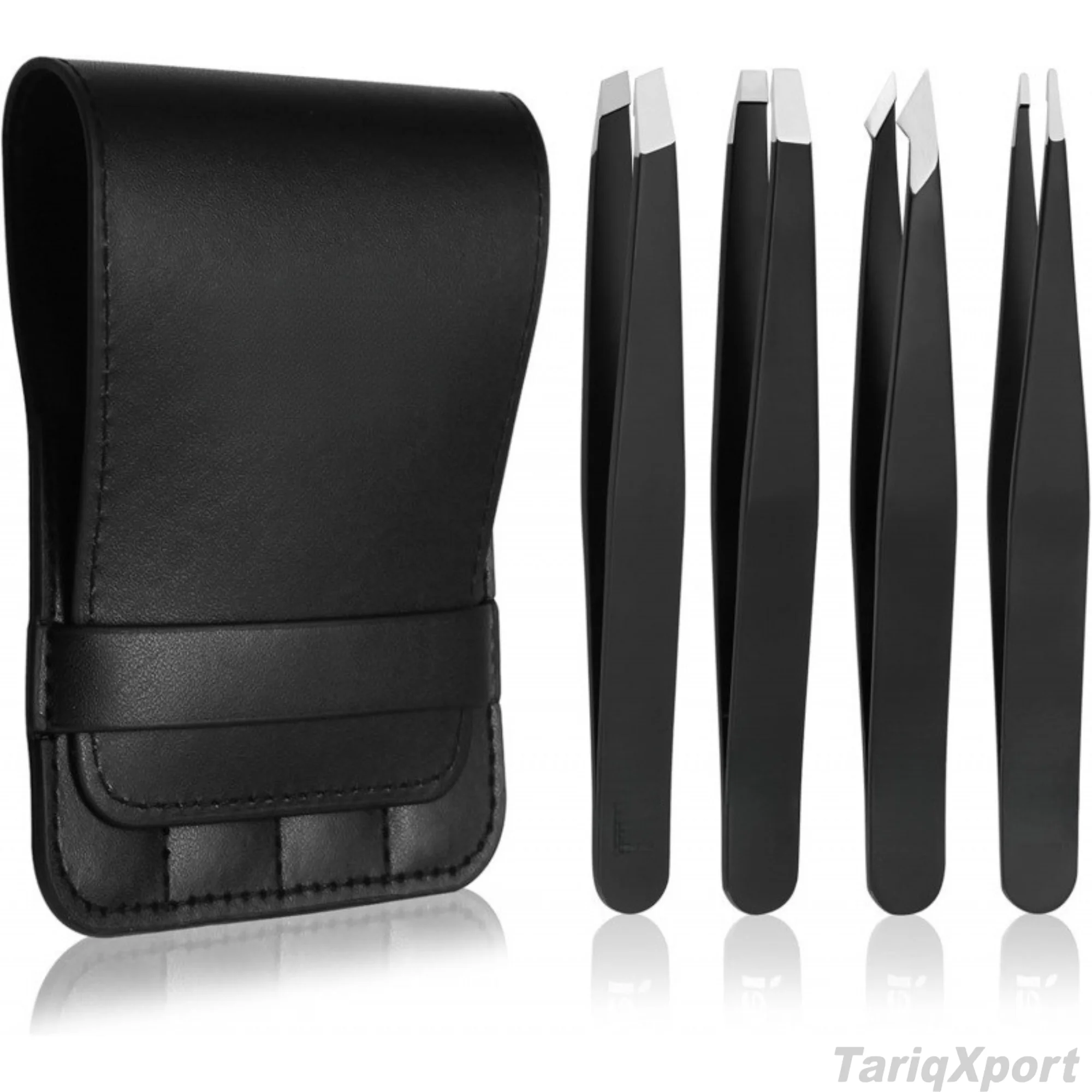Professional Stainless Steel Tweezers for Eyebrows Durable Comfortable Handle Custom Logo for Facial Hair Splinter Ingrown Hair - Image 6