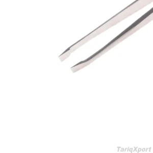 Precision Slanted Eyebrow Tweezers Stainless Steel Blackhead Remover Hair Plucking Tweezer Beard Hair Removal Tool for Men