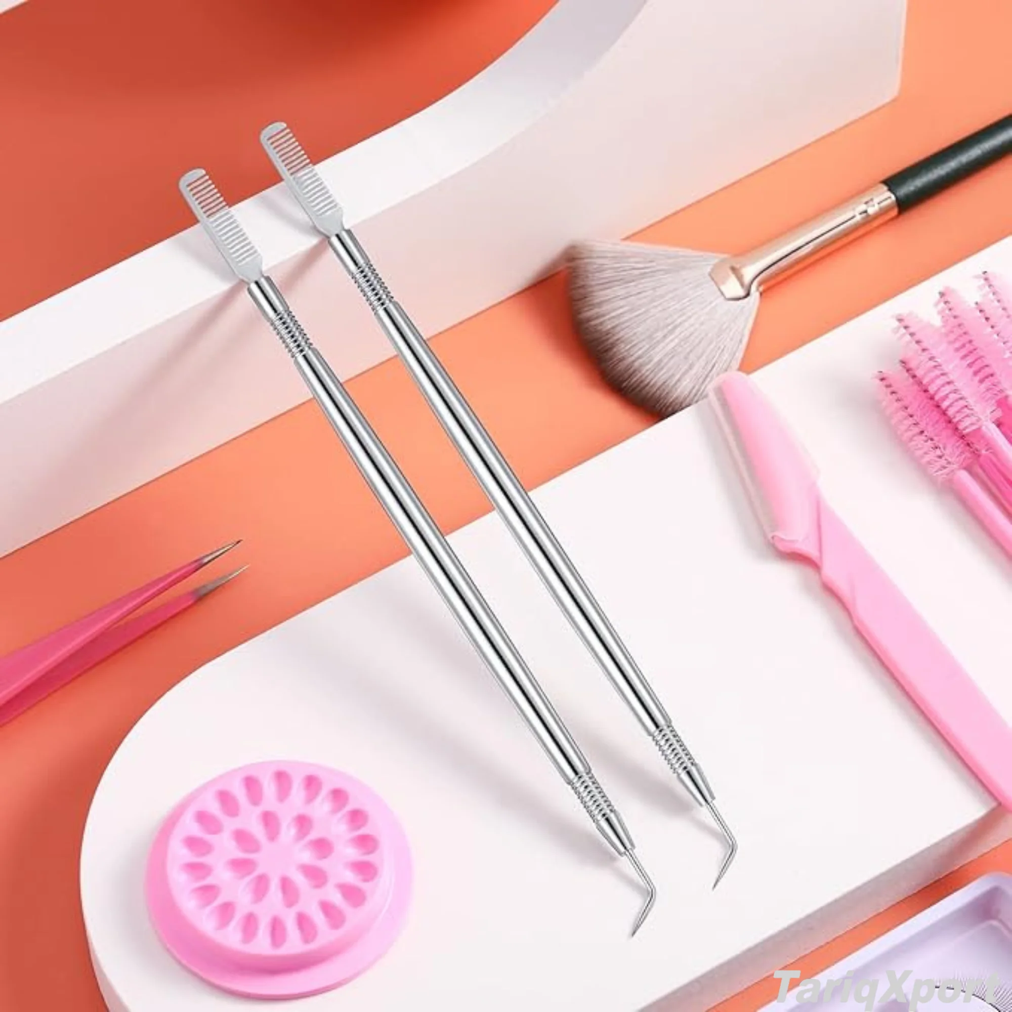 Stainless Steel Metal Lash Lift Rods Eyelash & Eyebrow Perming Tinting Curling Extensions Supplies with Lash Separator Tool - Image 6