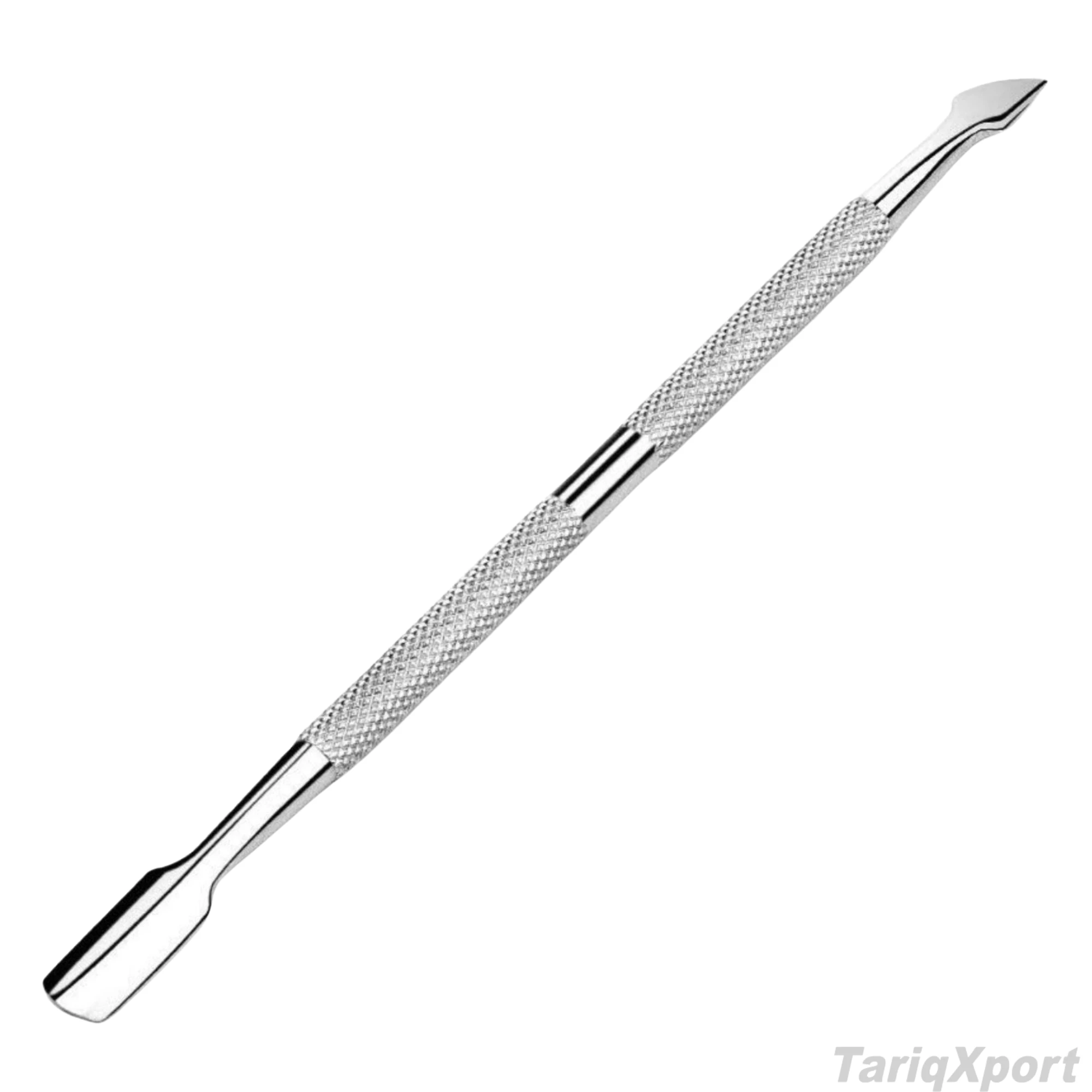 Professional High Quality Stainless Steel Double-Head Reusable Cuticle Nail Pusher Comfortable Handle Custom Logo Manicure Set - Image 5