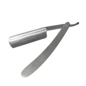 High Quality Professional Straight Barber Razor Wood Stainless Steel Blade Comfortable Handle Salon Shaving Cut Throat Razor