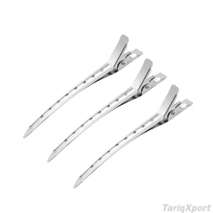 12 Pcs Large Plastic Hair Clips Sectioning Clips with Claw Design Custom Color & Logo for Salon Makeup Tools