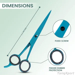 Professional Salon Barber Scissors Stainless Steel Blades Right-Handed Foldable Hairdressing Cutting Shears